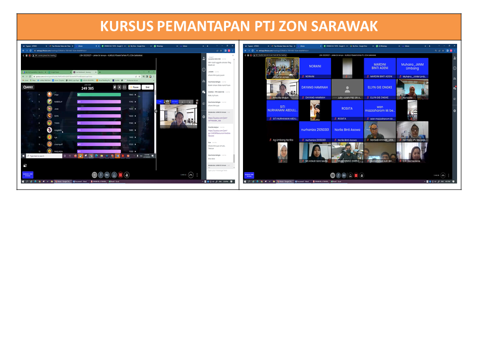 Kursus Pemantapan PTJ Zon Sarawak